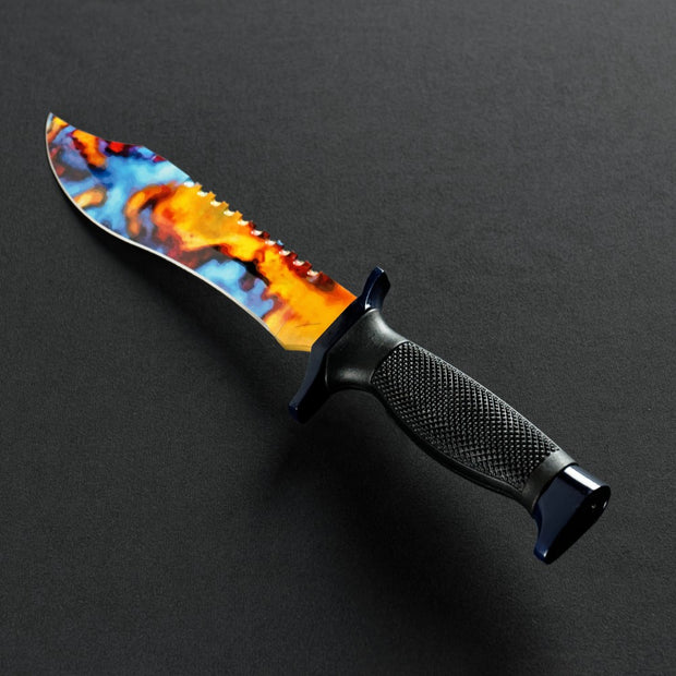 Case Hardened Bowie Knife-Real Video Game Knife Skins-Elemental Knives