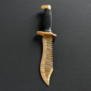 Tiger Tooth Bowie Knife-Real Video Game Knife Skins-Elemental Knives