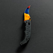 Marble Fade Flip Knife-Real Video Game Knife Skins-Elemental Knives