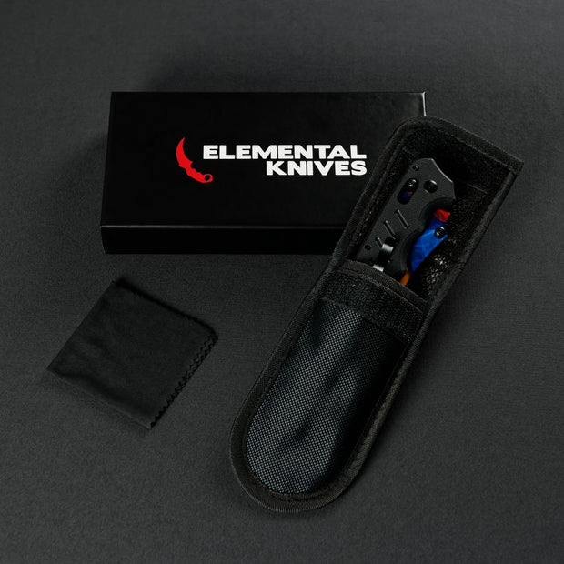 Marble Fade Flip Knife-Real Video Game Knife Skins-Elemental Knives