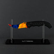 Marble Fade Flip Knife-Real Video Game Knife Skins-Elemental Knives