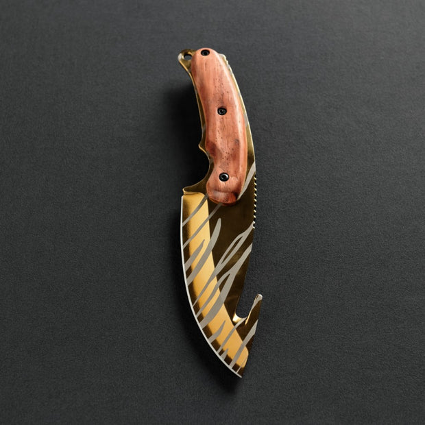 Tiger Tooth Gut Knife-Real Video Game Knife Skins-Elemental Knives