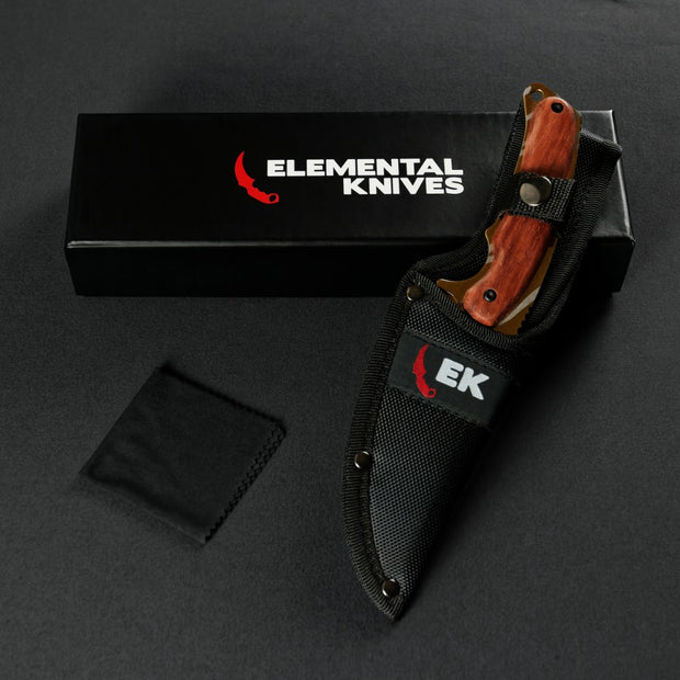 Tiger Tooth Gut Knife-Real Video Game Knife Skins-Elemental Knives