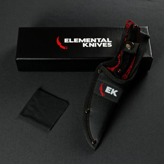 Crimson Web Gut Knife-Real Video Game Knife Skins-Elemental Knives