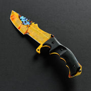Case Hardened Huntsman Knife-Real Video Game Knife Skins-Elemental Knives