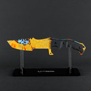 Case Hardened Huntsman Knife-Real Video Game Knife Skins-Elemental Knives