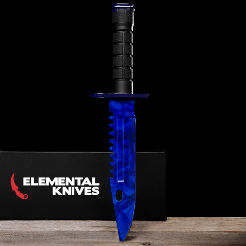 Random Sapphire M9 Bayonet-Real Video Game Knife Skins-Elemental Knives