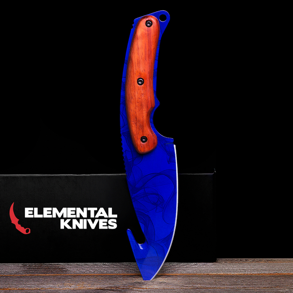 Sapphire Gut Knife-Real Video Game Knife Skins-Elemental Knives